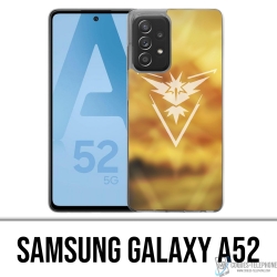 Samsung Galaxy A52 Case - Pokémon Go Team Yellow Grunge