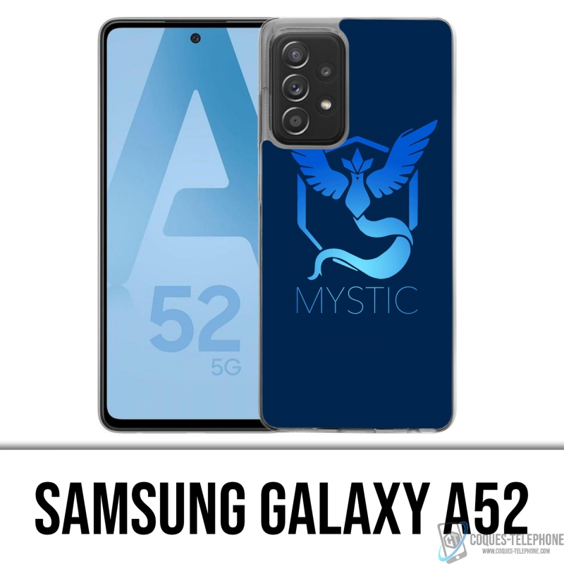 Custodia per Samsung Galaxy A52 - Pokémon Go Team Msytic Blue