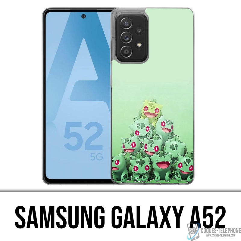 Custodia per Samsung Galaxy A52 - Pokémon Montagna Bulbasaur