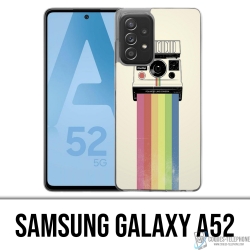 Custodia per Samsung Galaxy A52 - Polaroid Rainbow Rainbow