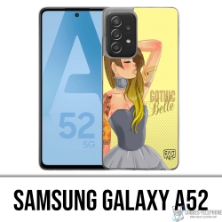 Coque Samsung Galaxy A52 - Princesse Belle Gothique