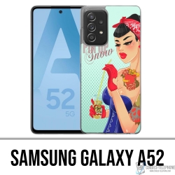 Coque Samsung Galaxy A52 - Princesse Disney Blanche Neige Pinup