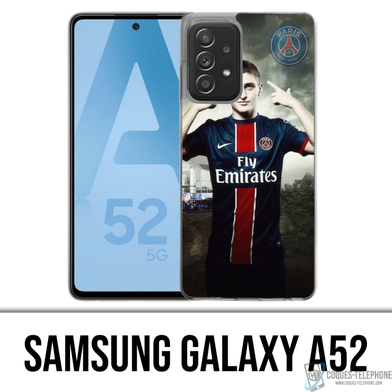 Coque Samsung Galaxy A52 - Psg Marco Veratti