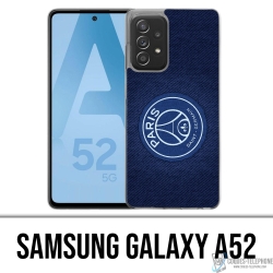 Custodia per Samsung Galaxy A52 - Psg Sfondo blu minimalista