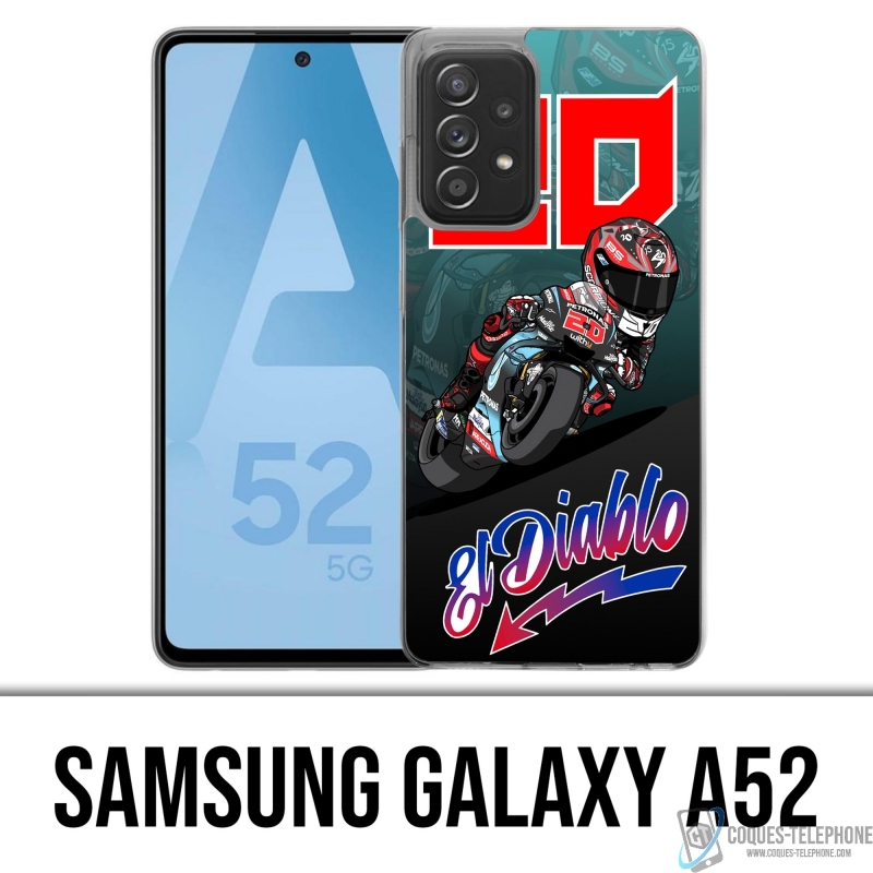 Coque Samsung Galaxy A52 - Quartararo Cartoon