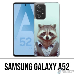 Coque Samsung Galaxy A52 - Raton Laveur Costume