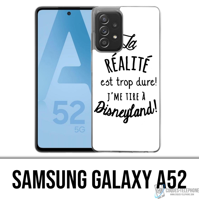 Coque Samsung Galaxy A52 - Réalité Disneyland