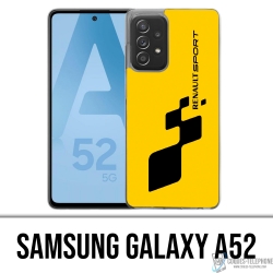 Carcasa para Samsung Galaxy A52 - Renault Sport Amarillo