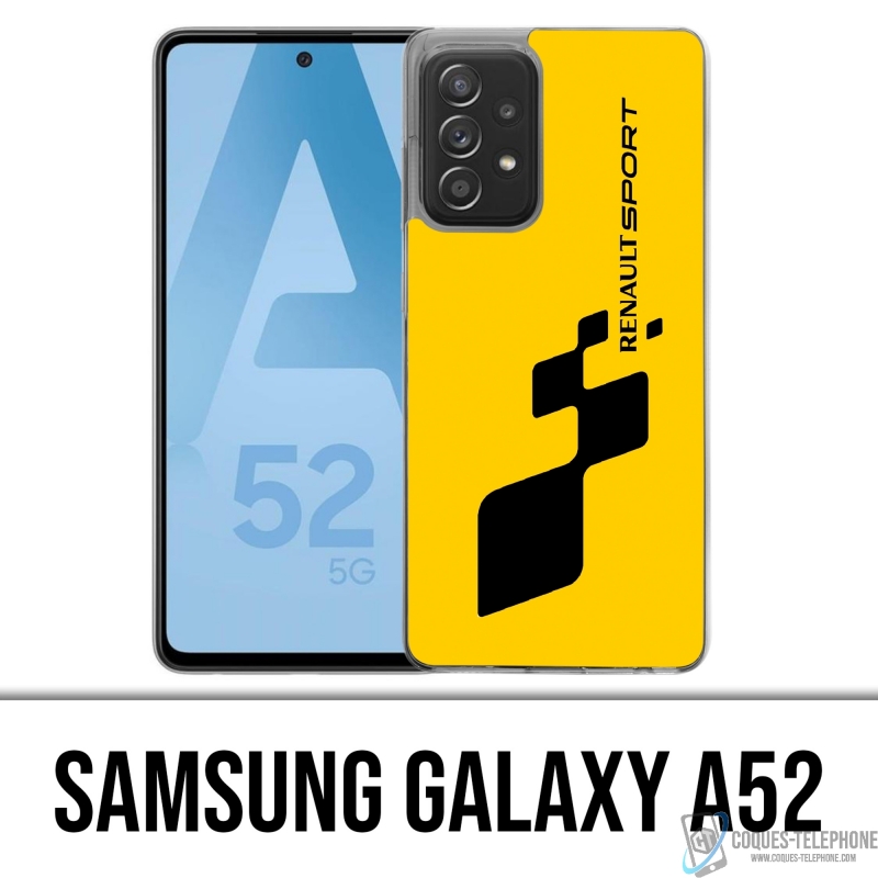 Coque Samsung Galaxy A52 - Renault Sport Jaune