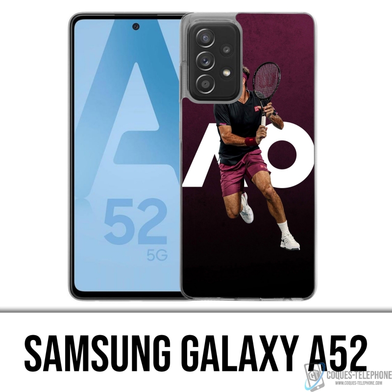 Custodia per Samsung Galaxy A52 - Roger Federer
