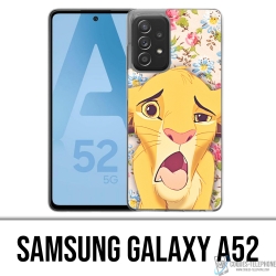 Coque Samsung Galaxy A52 - Roi Lion Simba Grimace