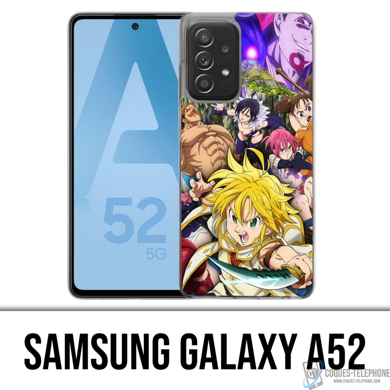 Samsung Galaxy A52 Case - Sieben Todsünden