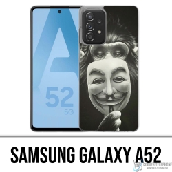 Coque Samsung Galaxy A52 - Singe Monkey Anonymous
