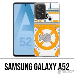 Custodia per Samsung Galaxy A52 - Star Wars Bb8 Minimalist
