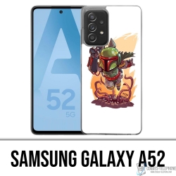Coque Samsung Galaxy A52 - Star Wars Boba Fett Cartoon