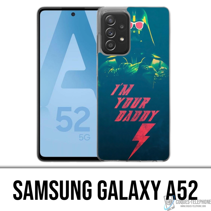 Funda Samsung Galaxy A52 - Star Wars Vader Soy tu papá