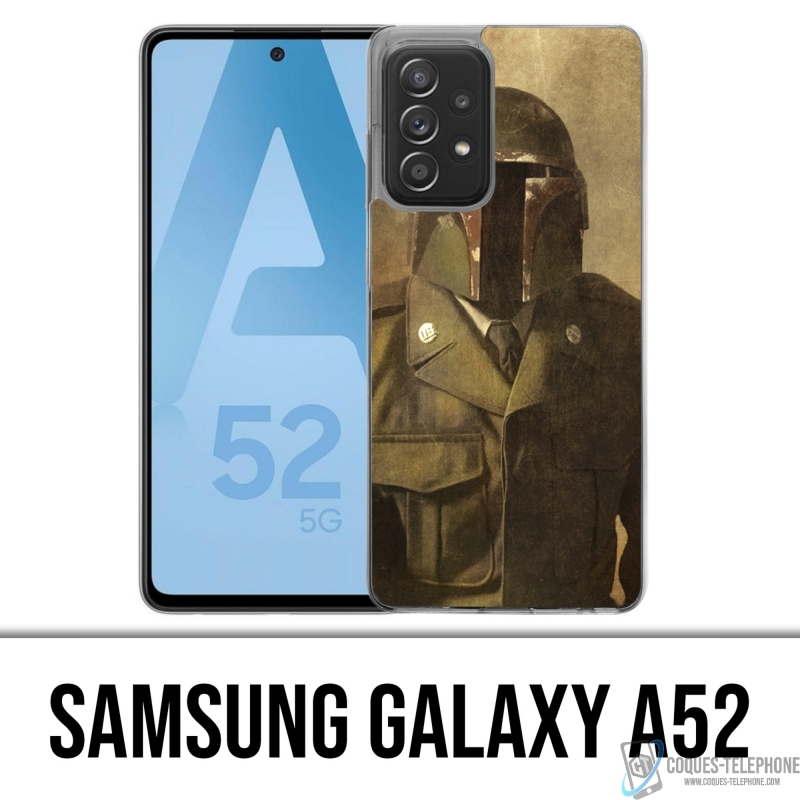 Coque Samsung Galaxy A52 - Star Wars Vintage Boba Fett