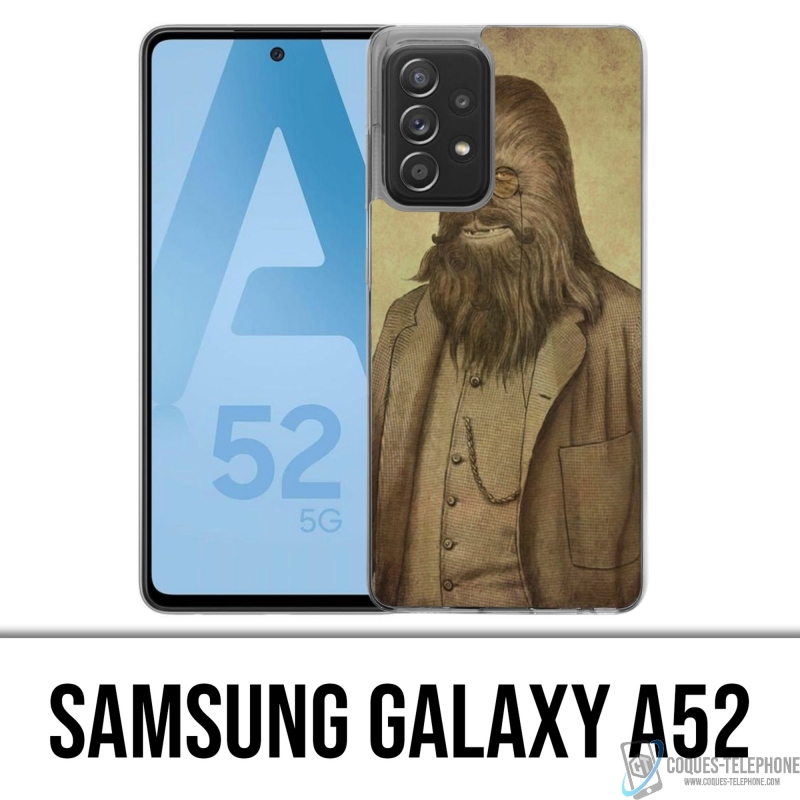 Custodia per Samsung Galaxy A52 - Star Wars Vintage Chewbacca