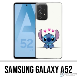 Coque Samsung Galaxy A52 - Stitch Amoureux