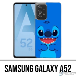 Funda Samsung Galaxy A52 - Azul puntada