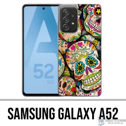 Custodia per Samsung Galaxy A52 - Teschio di zucchero