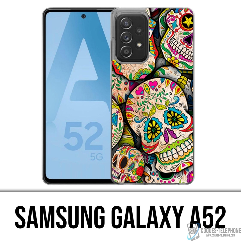 Coque Samsung Galaxy A52 - Sugar Skull
