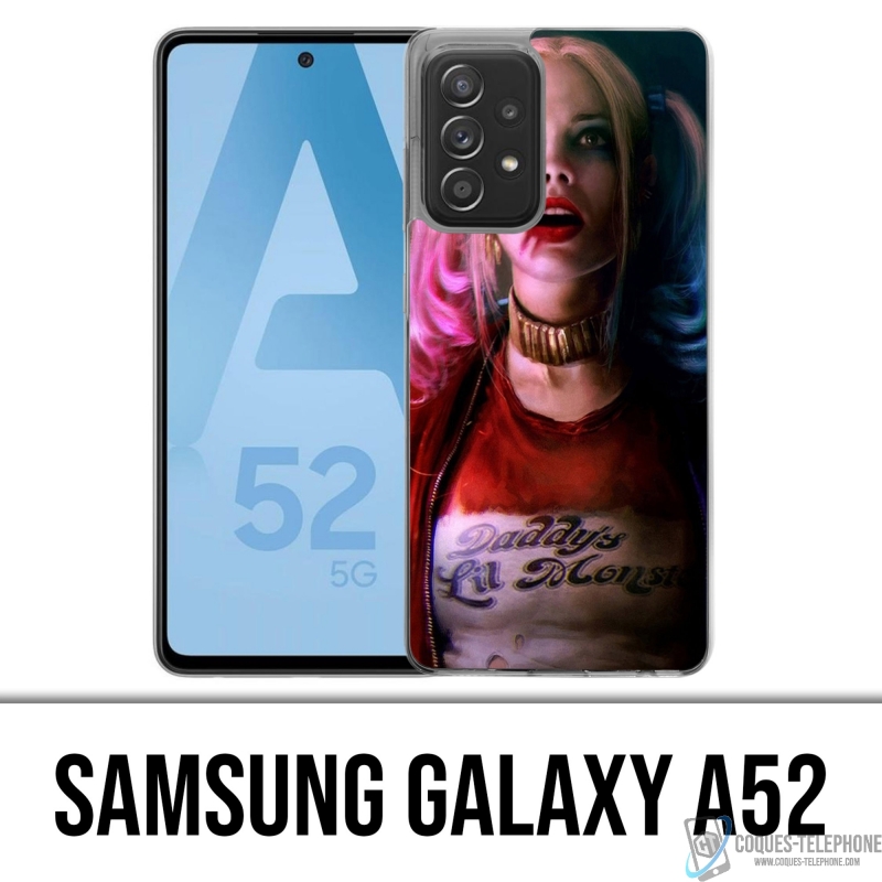 Samsung Galaxy A52 case - Suicide Squad Harley Quinn Margot Robbie