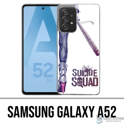 Samsung Galaxy A52 Case - Selbstmordkommando Harley Quinn Leg