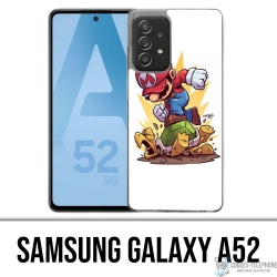 Funda Samsung Galaxy A52 - Tortuga de dibujos animados de Super Mario