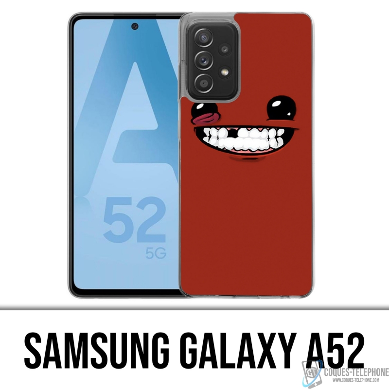 Custodia per Samsung Galaxy A52 - Super Meat Boy