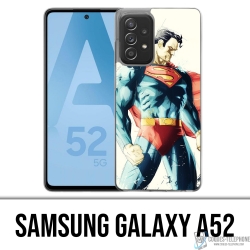 Custodia per Samsung Galaxy A52 - Superman Paintart