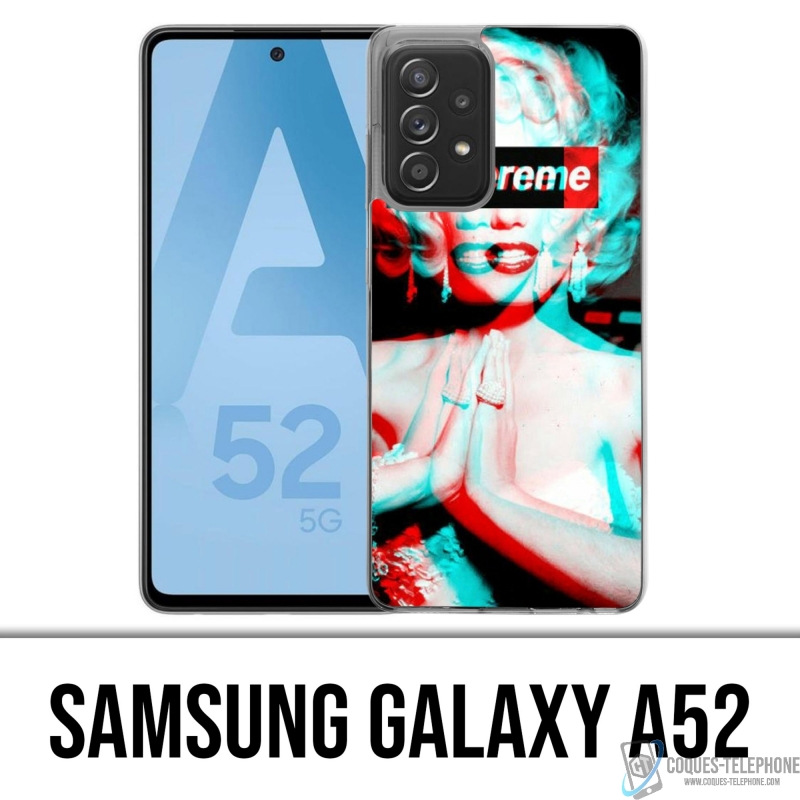 Coque Samsung Galaxy A52 - Supreme Marylin Monroe
