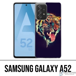 Custodia per Samsung Galaxy A52 - Paint Tiger