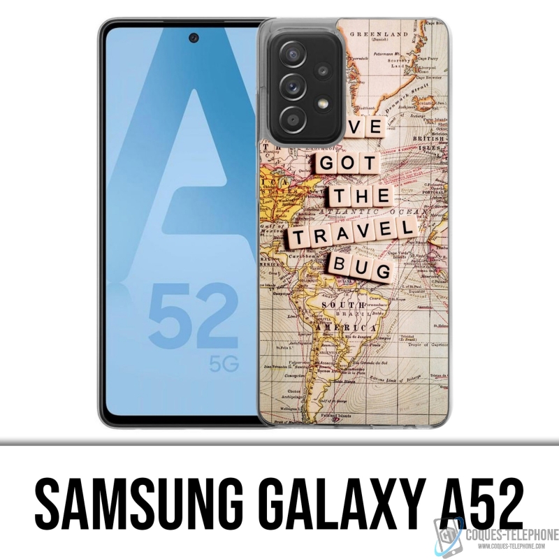 Coque Samsung Galaxy A52 - Travel Bug