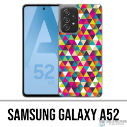 Funda Samsung Galaxy A52 - Triángulo multicolor