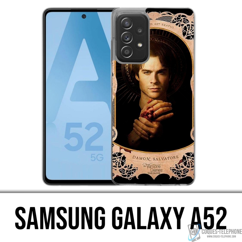 Coque Samsung Galaxy A52 - Vampire Diaries Damon