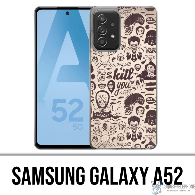 Coque Samsung Galaxy A52 - Vilain Kill You