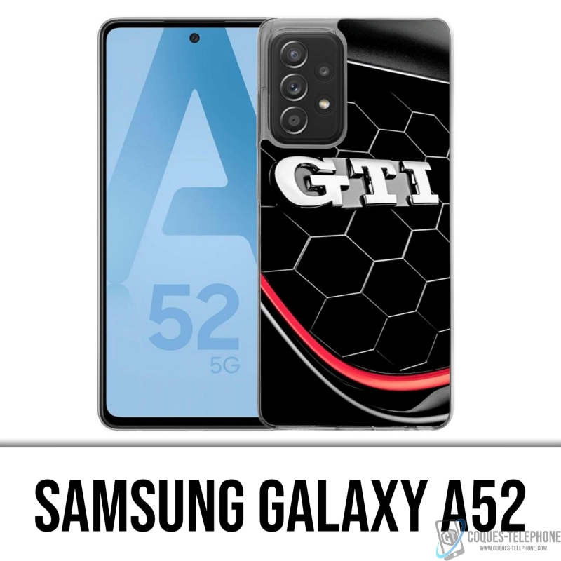Custodia per Samsung Galaxy A52 - Logo Vw Golf Gti