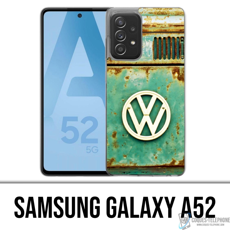 Funda Samsung Galaxy A52 - Logotipo Vw Vintage