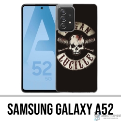 Coque Samsung Galaxy A52 - Walking Dead Logo Negan Lucille