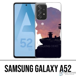 Coque Samsung Galaxy A52 - Walking Dead Ombre Zombies