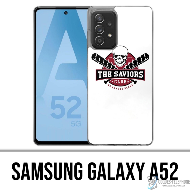 Custodia per Samsung Galaxy A52 - Walking Dead Saviors Club