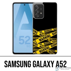 Samsung Galaxy A52 Case - Warnung