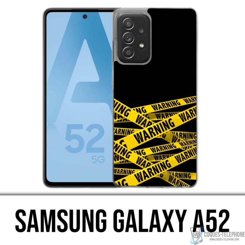 Samsung Galaxy A52 case - Warning