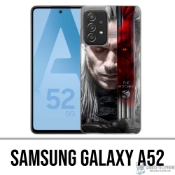 Coque Samsung Galaxy A52 - Witcher Lame Épée