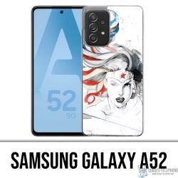 Coque Samsung Galaxy A52 - Wonder Woman Art