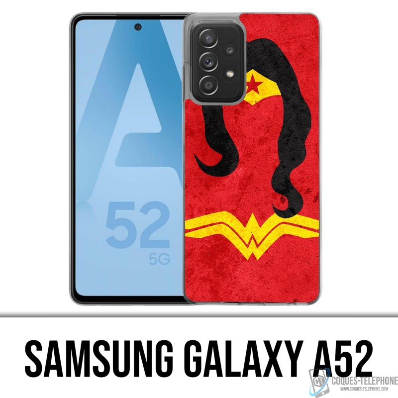 Funda Samsung Galaxy A52 - Wonder Woman Art Design