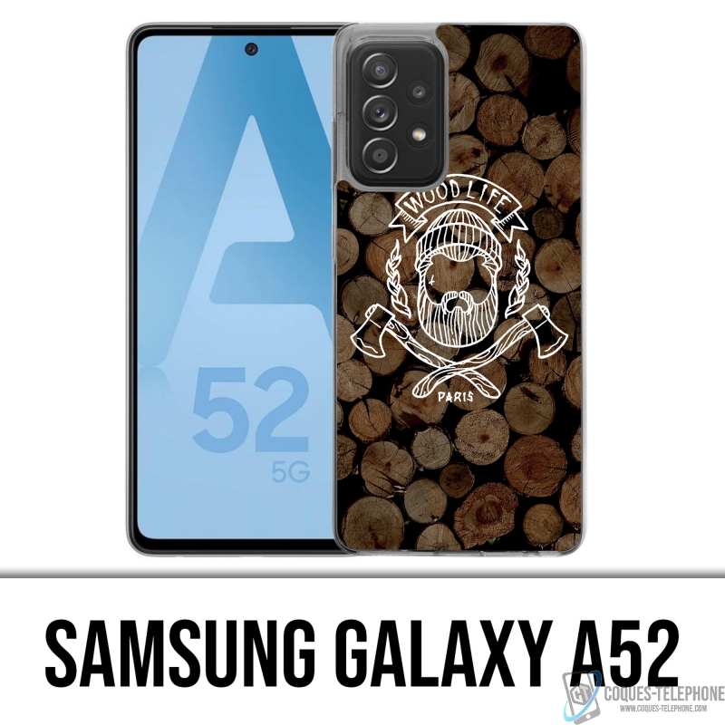 Custodia per Samsung Galaxy A52 - Wood Life