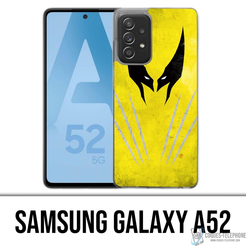 Coque Samsung Galaxy A52 - Xmen Wolverine Art Design