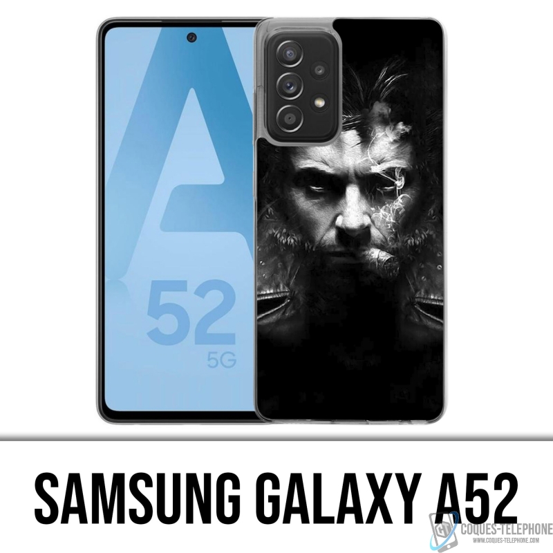 Coque Samsung Galaxy A52 - Xmen Wolverine Cigare